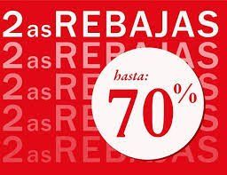 LETRERO REBAJAS